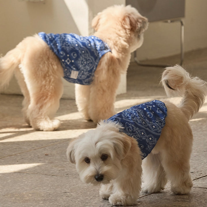 即納【andblank】Joy Bear Bandana Bug Guard Cooling Sleeveless