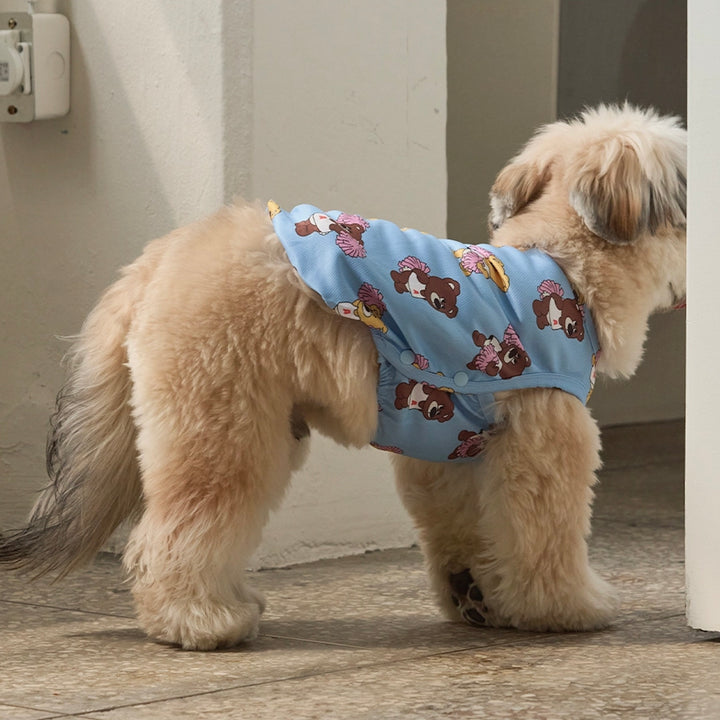 ※予約販売【andblank】Swim Buddies Bug Guard Cooling Top（Blue）