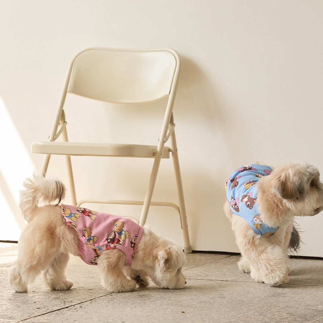 即納【andblank】Swim Buddies Bug Guard Cooling Top（Pink）