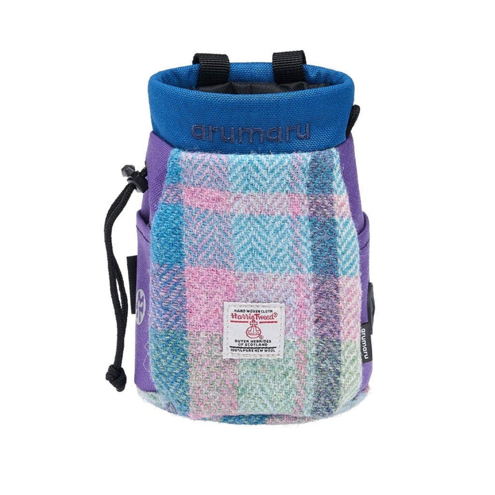 ※予約販売【ARUMARU】HARRIS TWEED × ARUMARU Treat Bag（Purple）