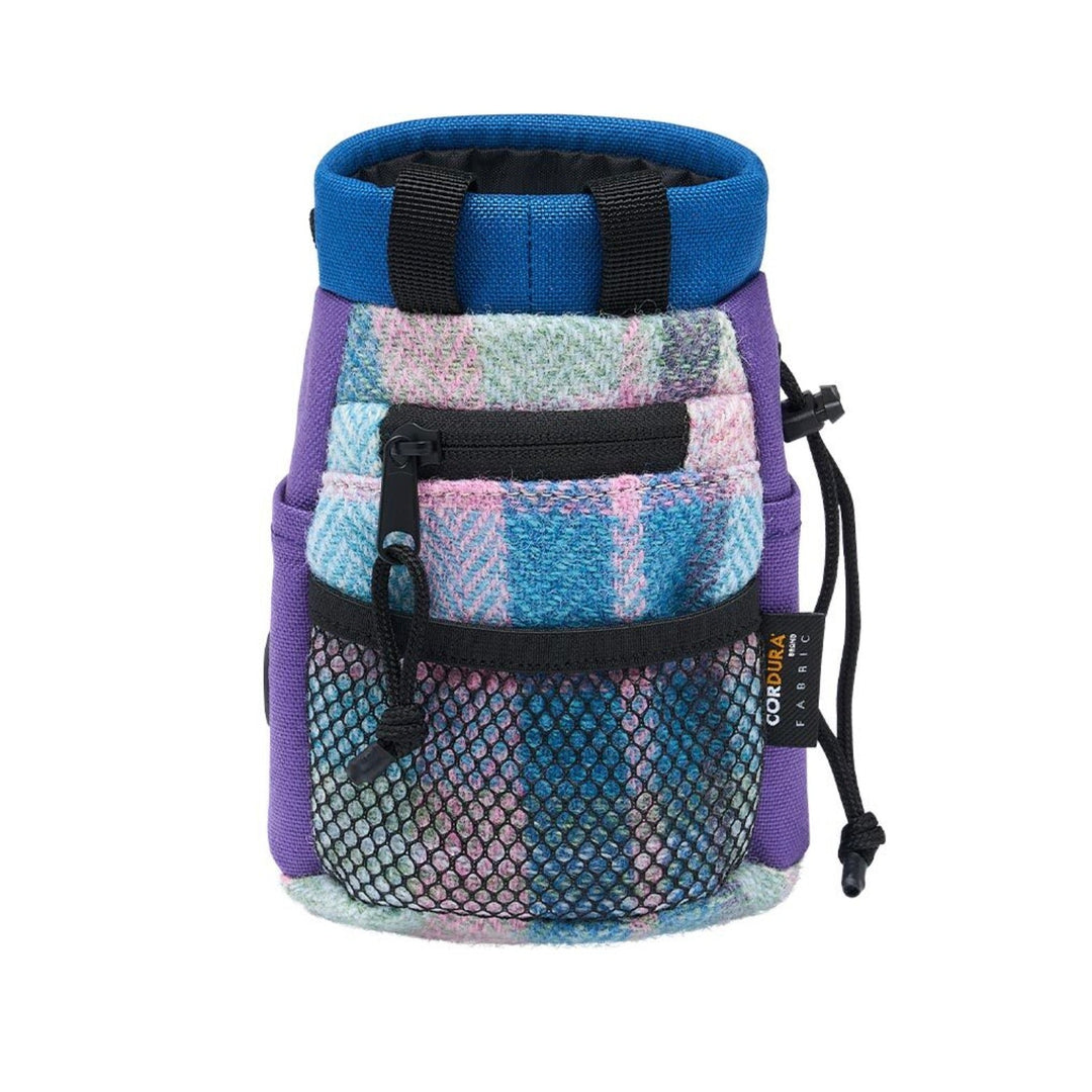 ※予約販売【ARUMARU】HARRIS TWEED × ARUMARU Treat Bag（Purple）