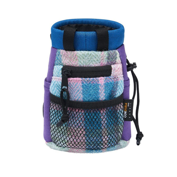 ※予約販売【ARUMARU】HARRIS TWEED × ARUMARU Treat Bag（Purple）