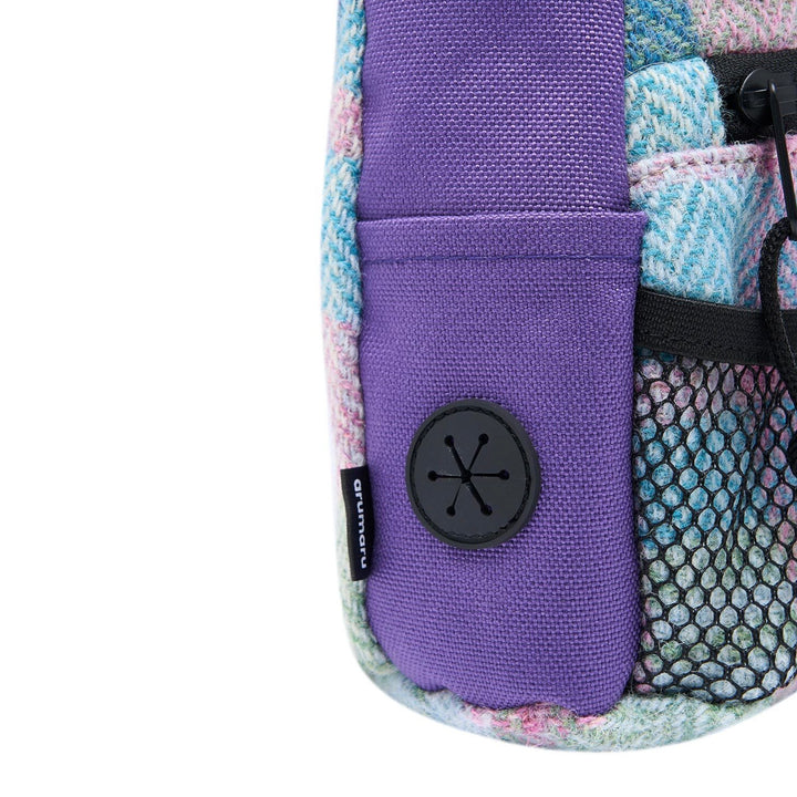 ※予約販売【ARUMARU】HARRIS TWEED × ARUMARU Treat Bag（Purple）