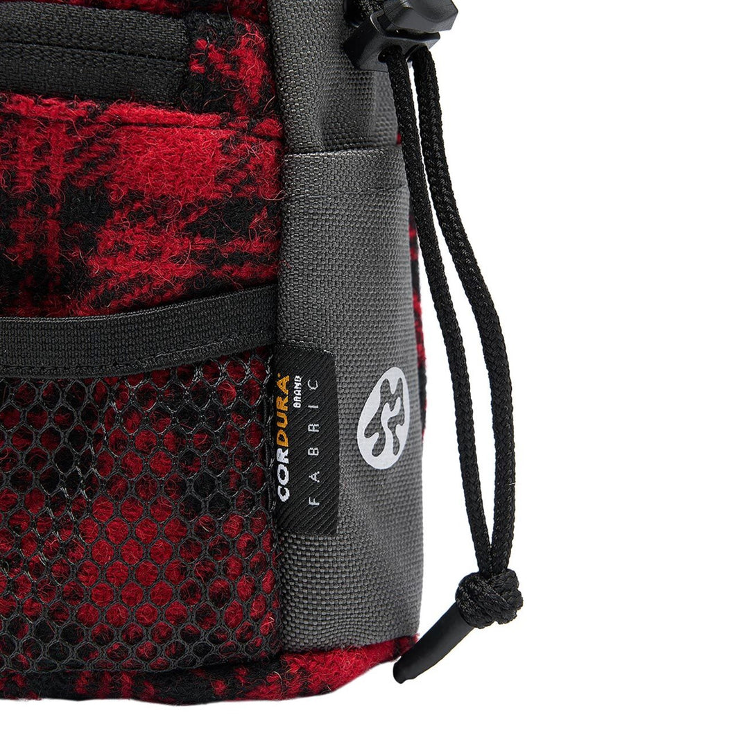 ※予約販売【ARUMARU】HARRIS TWEED × ARUMARU Treat Bag（Red）
