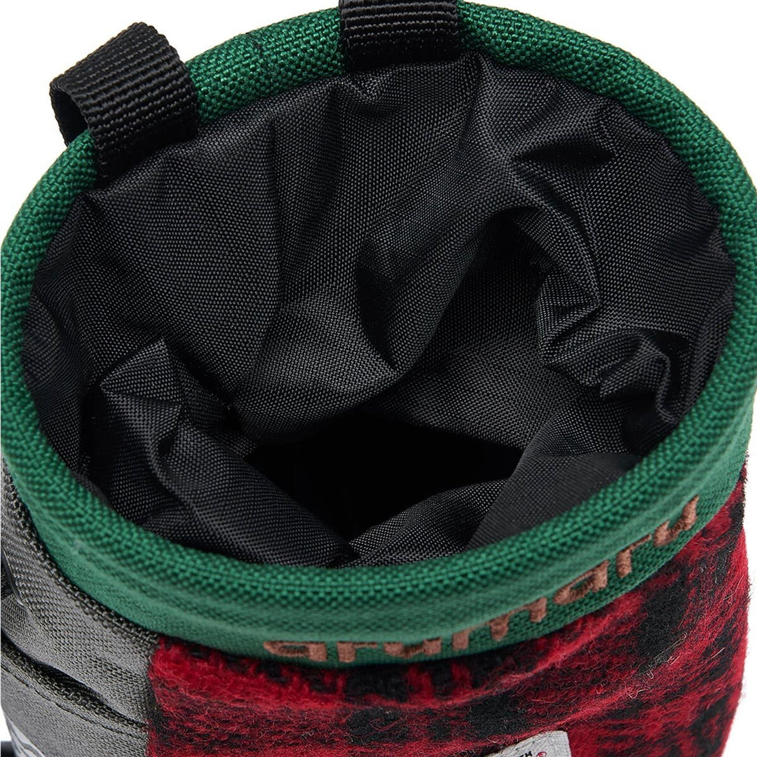 ※予約販売【ARUMARU】HARRIS TWEED × ARUMARU Treat Bag（Red）