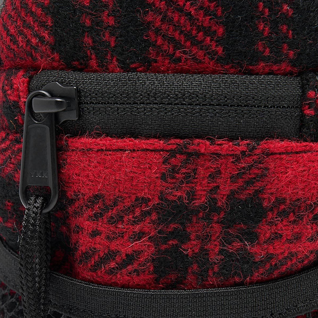※予約販売【ARUMARU】HARRIS TWEED × ARUMARU Treat Bag（Red）