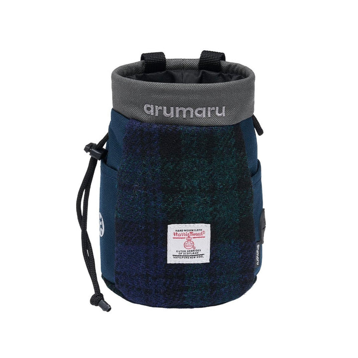 ※予約販売【ARUMARU】HARRIS TWEED × ARUMARU Treat Bag（Navy）