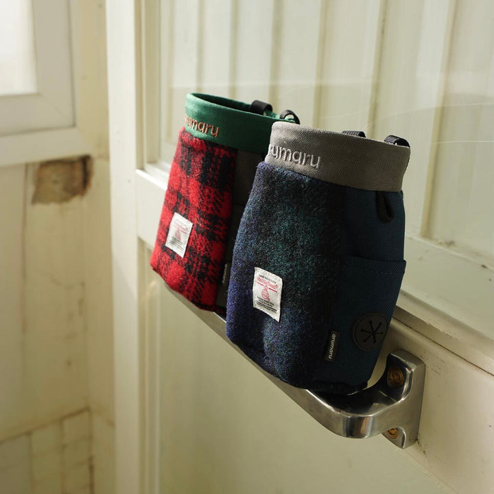 ※予約販売【ARUMARU】HARRIS TWEED × ARUMARU Treat Bag（Navy）