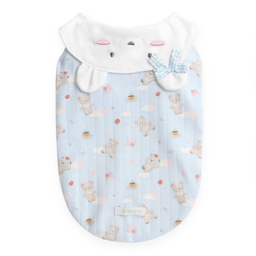 ※予約販売【ITS DOG】Apple Bear collared shirt（2 Color）