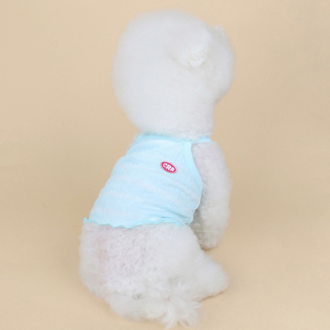 ※予約販売【CRR】Frail Strap Top（Sky）