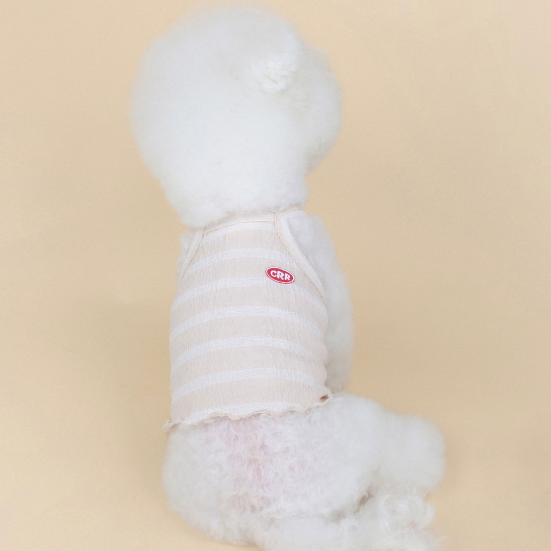 ※予約販売【CRR】Frail Strap Top（Beige）