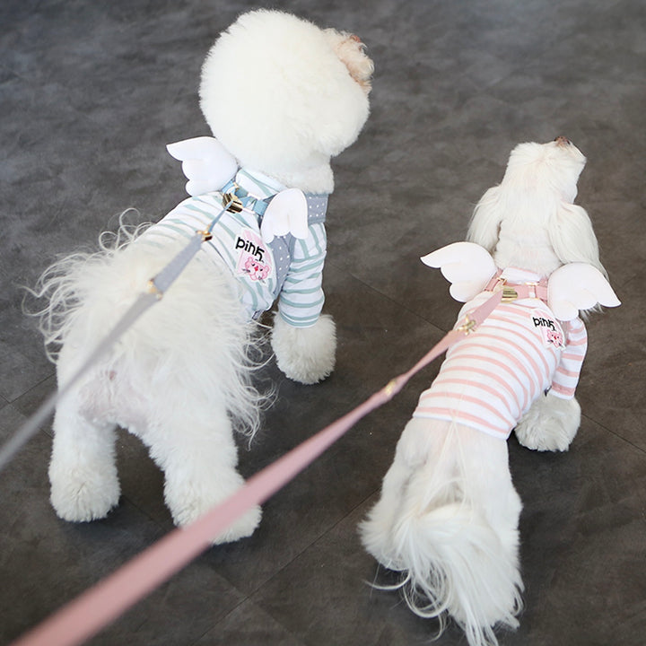 ※予約販売【ITS DOG】Sweetie Angel Harness（Blue）