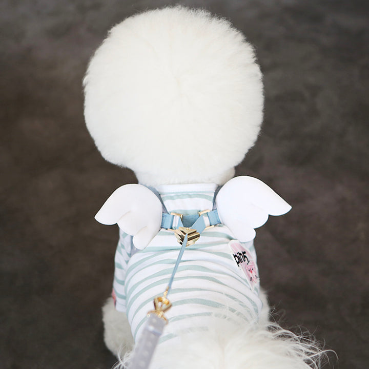 ※予約販売【ITS DOG】Sweetie Angel Harness（Blue）