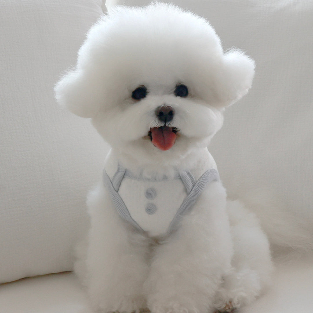 ※予約販売【near by us】Cottage Bonnet Sleeveless Set（Powder Blue）