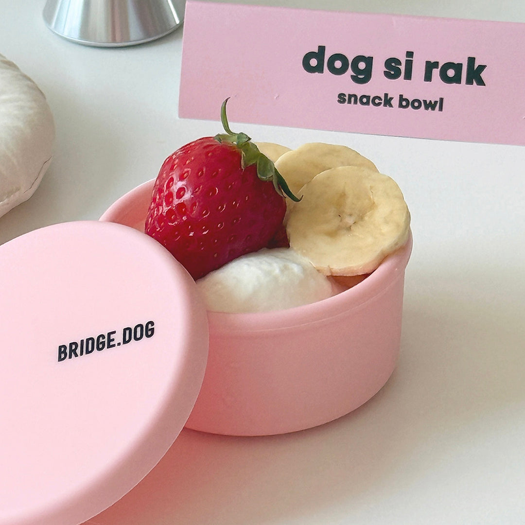 ※予約販売【BRIDGE.DOG】DOG SI RAK - SNACK BOWL（100ml）