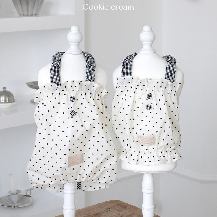 即納【near by us】Cookie Crop Top（Cookie Cream）