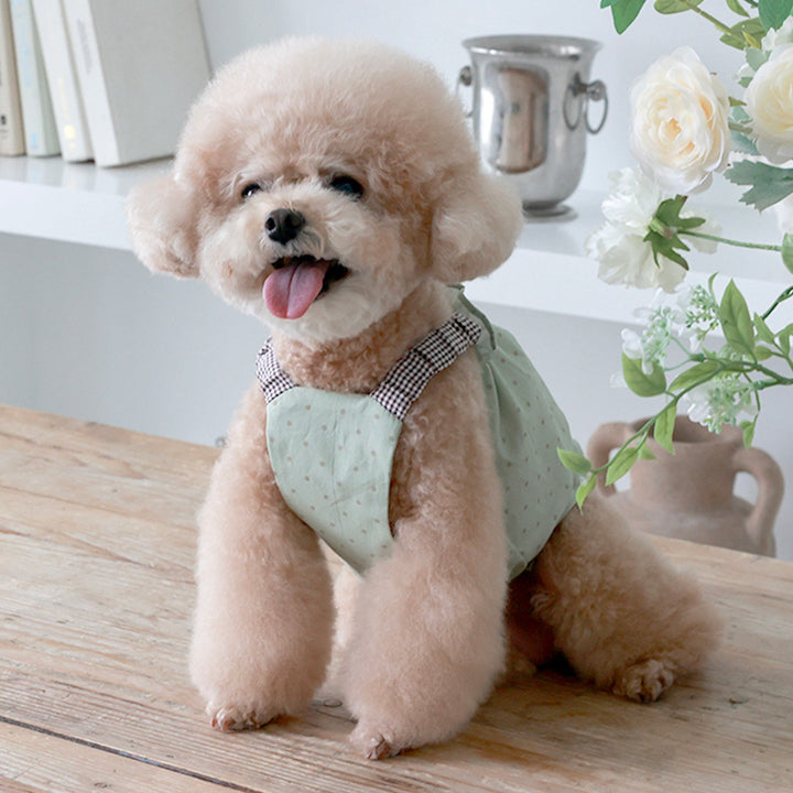 ※予約販売【near by us】Cookie Crop Top（Greentea Choco）