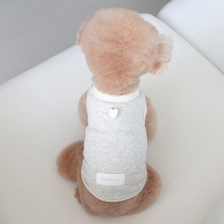 ※予約販売【near by us】Cottage Bonnet Sleeveless Set（Milky Oat）