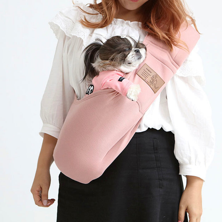 ※予約販売【ITS DOG】Kangaroo Sling Bag（Indie Pink）｜犬用バッグ