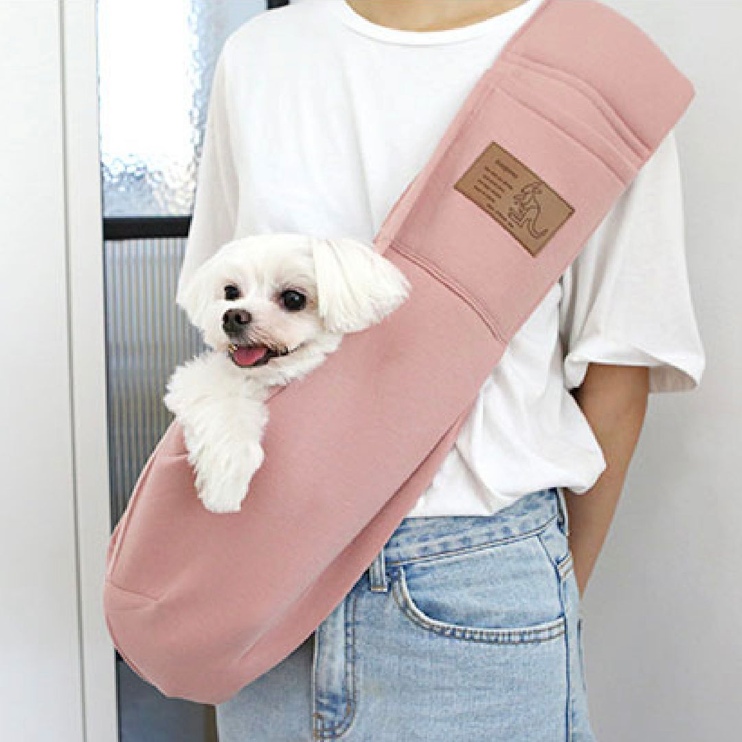 ※予約販売【ITS DOG】Kangaroo Sling Bag（Indie Pink）｜犬用バッグ