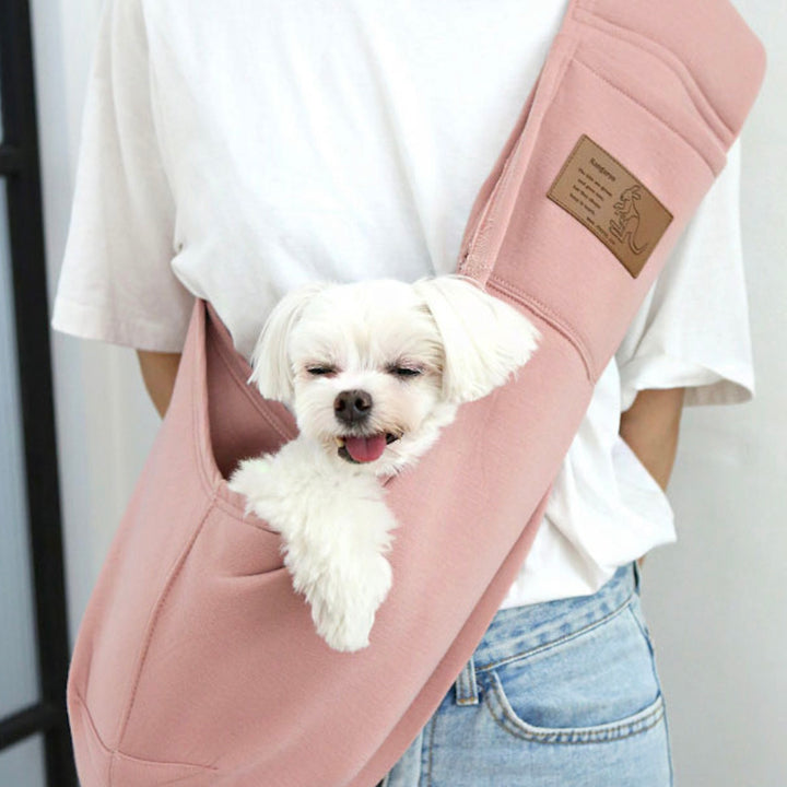 ※予約販売【ITS DOG】Kangaroo Sling Bag（Indie Pink）｜犬用バッグ