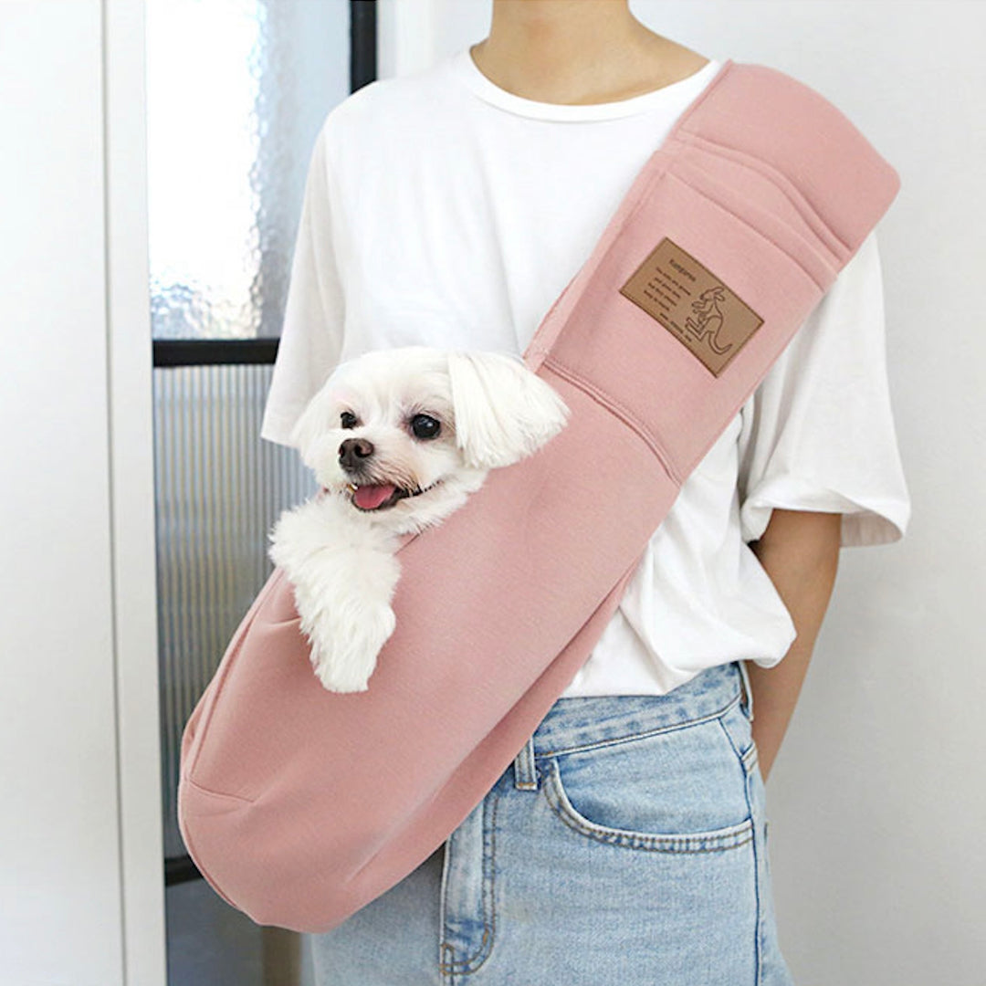 ※予約販売【ITS DOG】Kangaroo Sling Bag（Indie Pink）｜犬用バッグ
