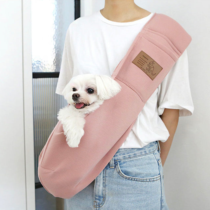 ※予約販売【ITS DOG】Kangaroo Sling Bag（Indie Pink）｜犬用バッグ