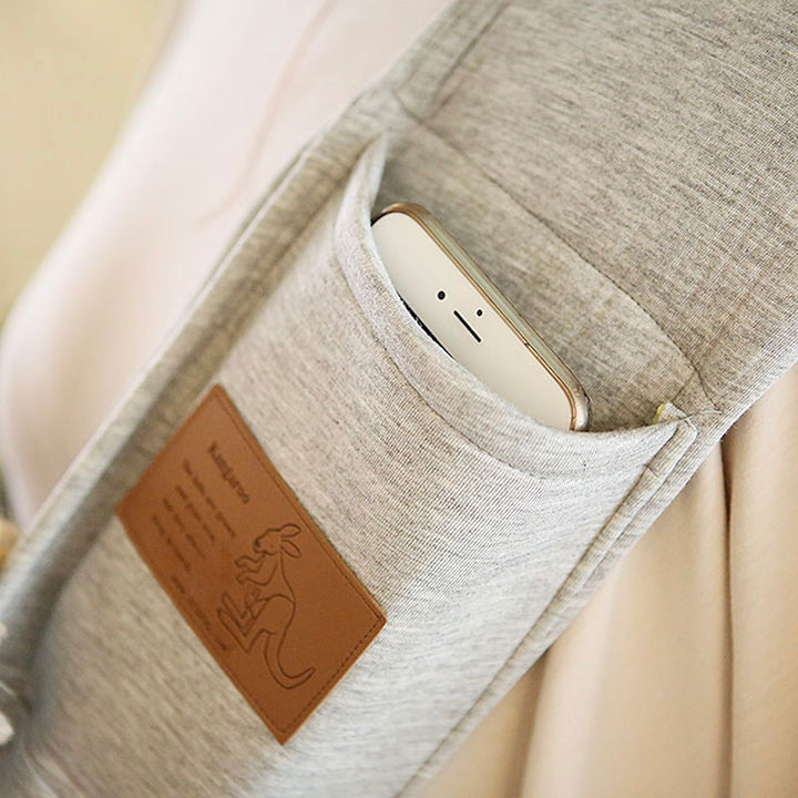 ※予約販売【ITS DOG】Kangaroo Sling Bag（Light gray）｜犬用バッグ