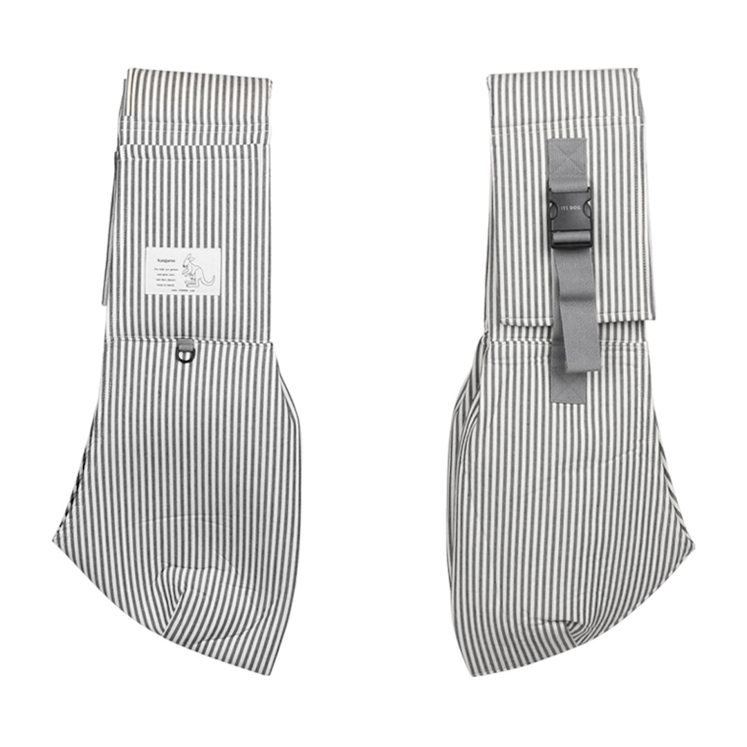 ※予約販売【ITS DOG】Kangaroo Smart Sling Bag（Stripe）｜犬用バッグ