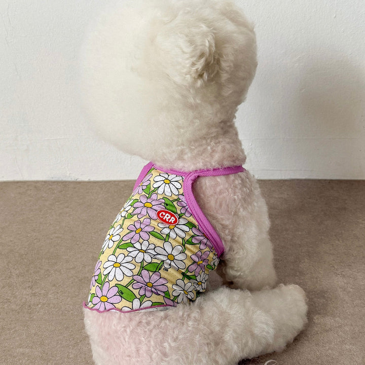 ※予約販売【CRR】Violet Daisy Cool Strap Top