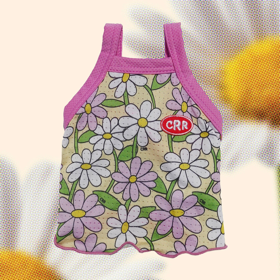 ※予約販売【CRR】Violet Daisy Cool Strap Top