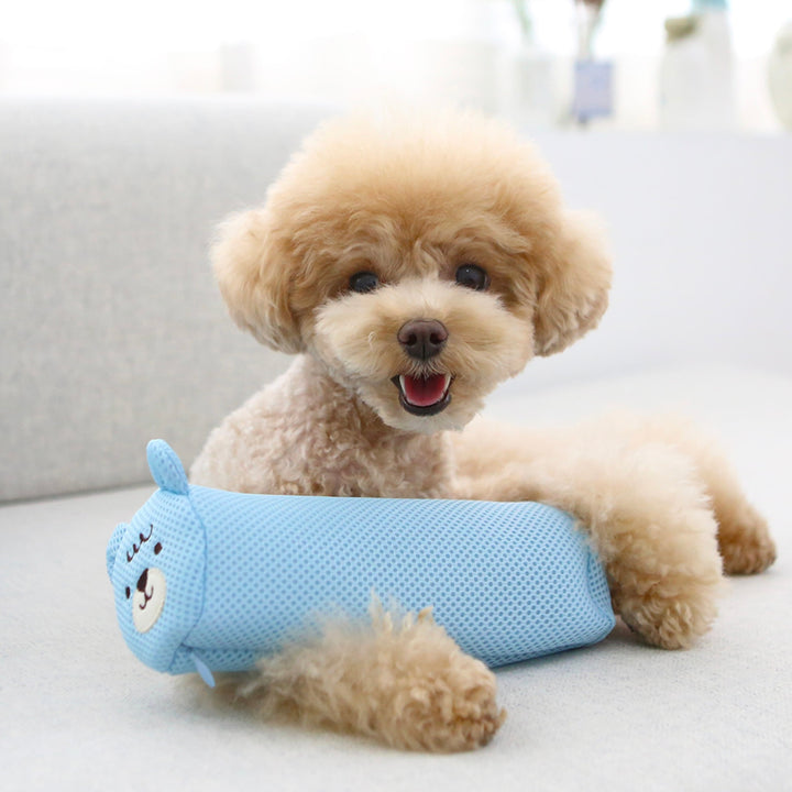 即納【ITS DOG】Mesh Ice Pillow（Blue）