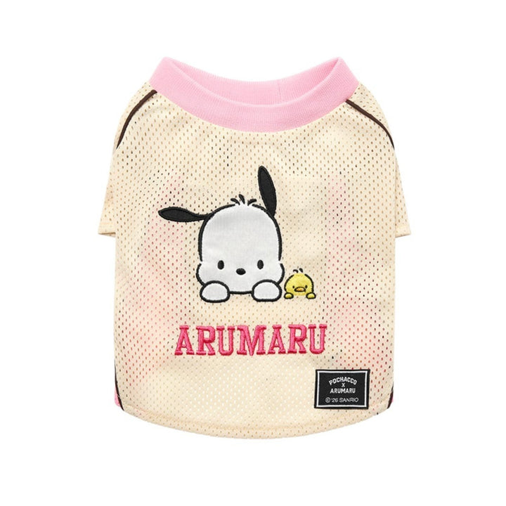 ※予約販売【ARUMARU】POCCHACCO × ARUMARU Pet Football Jersey（Sand）