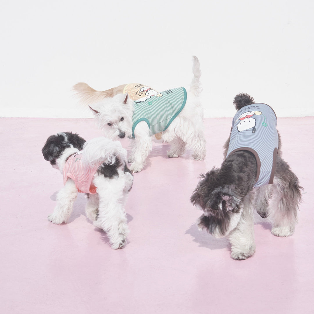 ※予約販売【ARUMARU】POCCHACCO × ARUMARU Pet Sleeveless（Blue）