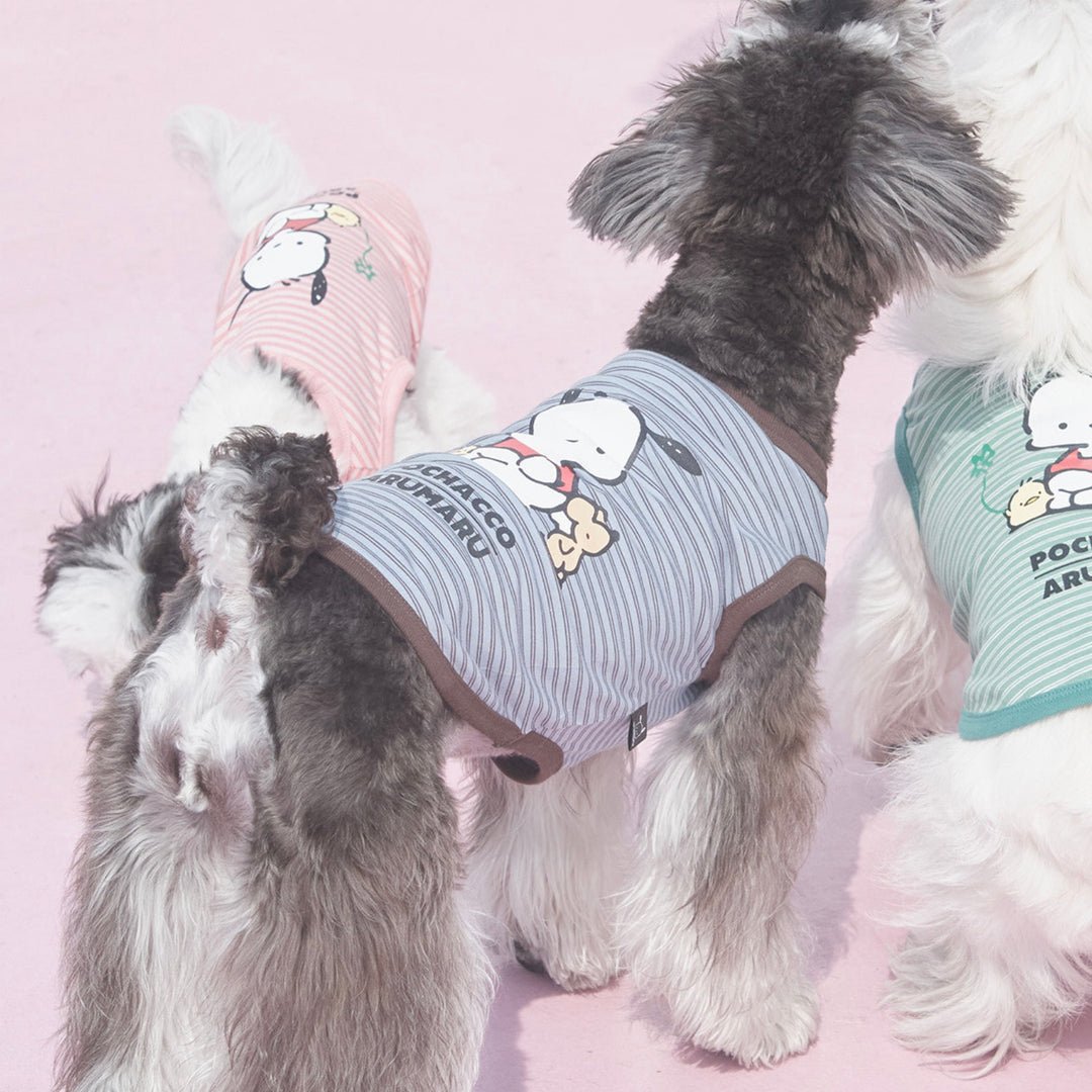 ※予約販売【ARUMARU】POCCHACCO × ARUMARU Pet Sleeveless（Blue）