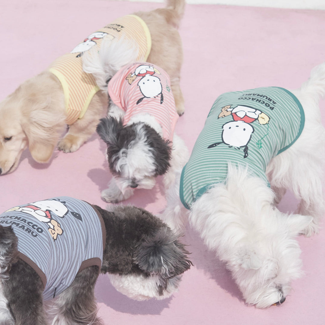 ※予約販売【ARUMARU】POCCHACCO × ARUMARU Pet Sleeveless（Green）
