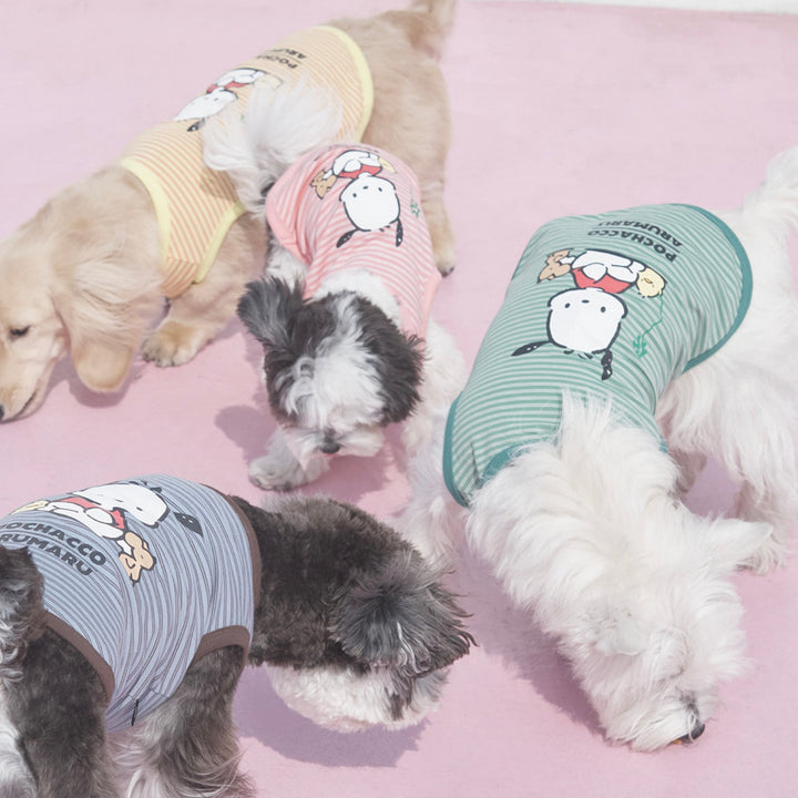 ※予約販売【ARUMARU】POCCHACCO × ARUMARU Pet Sleeveless（Pink）