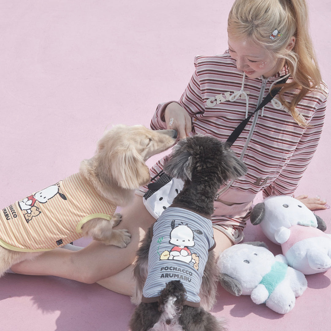 ※予約販売【ARUMARU】POCCHACCO × ARUMARU Pet Sleeveless（Yellow）