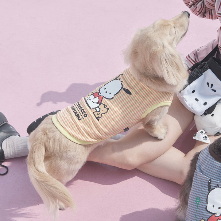 ※予約販売【ARUMARU】POCCHACCO × ARUMARU Pet Sleeveless（Yellow）