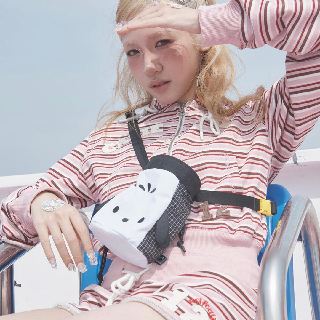 ※予約販売【ARUMARU】POCCHACCO × ARUMARU Face Treat Bag（Black）