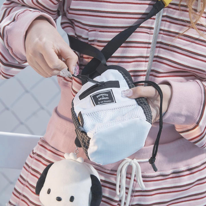 ※予約販売【ARUMARU】POCCHACCO × ARUMARU Face Treat Bag（Black）