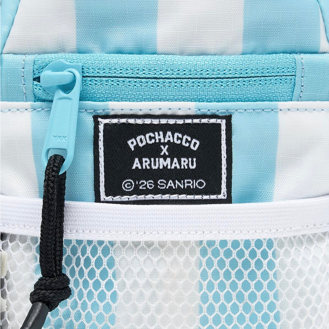 ※予約販売【ARUMARU】POCCHACCO × ARUMARU Face Treat Bag（Light Blue）