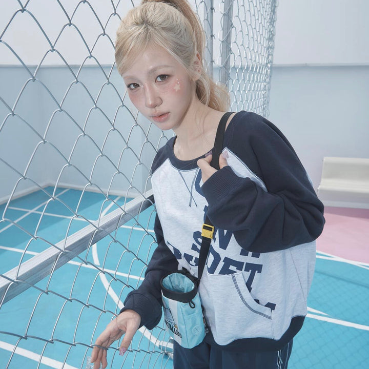 ※予約販売【ARUMARU】POCCHACCO × ARUMARU Face Treat Bag（Light Blue）