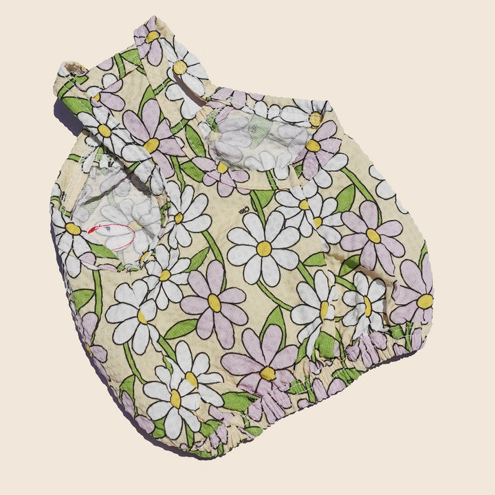 ※予約販売【CRR】Violet Daisy Balloon Strap Top