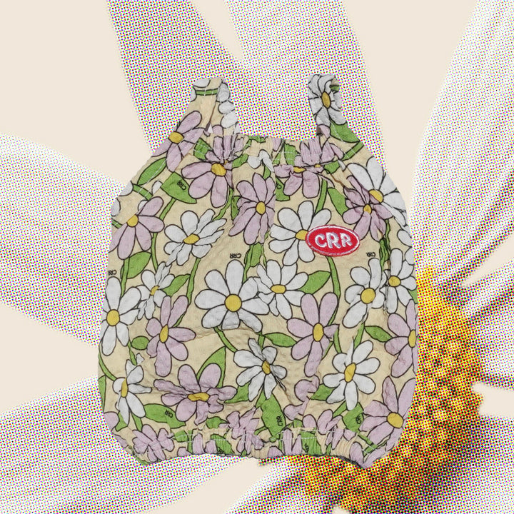 ※予約販売【CRR】Violet Daisy Balloon Strap Top