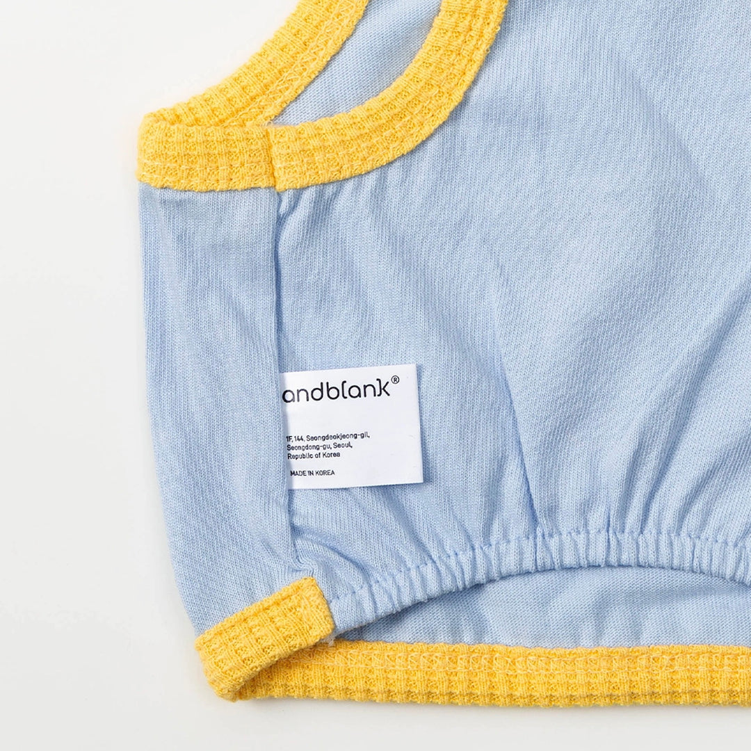 ※予約販売【andblank】Sunny Joy Bear Crop Top