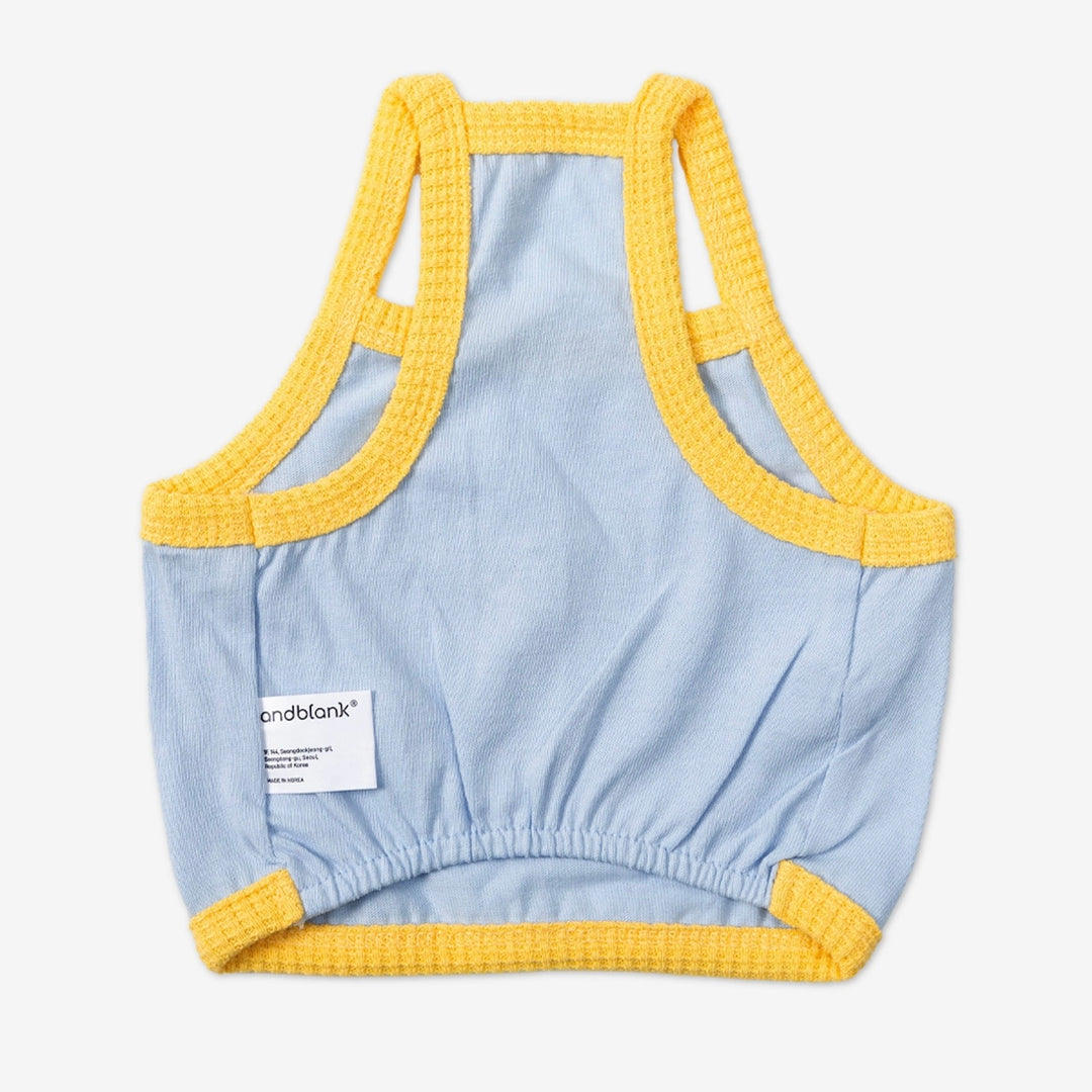 ※予約販売【andblank】Sunny Joy Bear Crop Top
