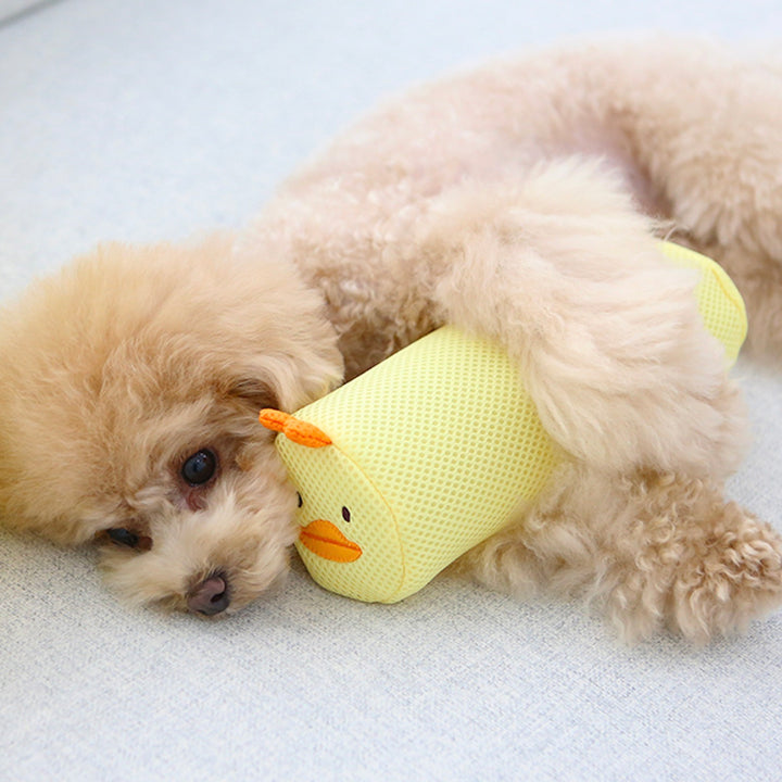 即納【ITS DOG】Mesh Ice Pillow（Yellow）