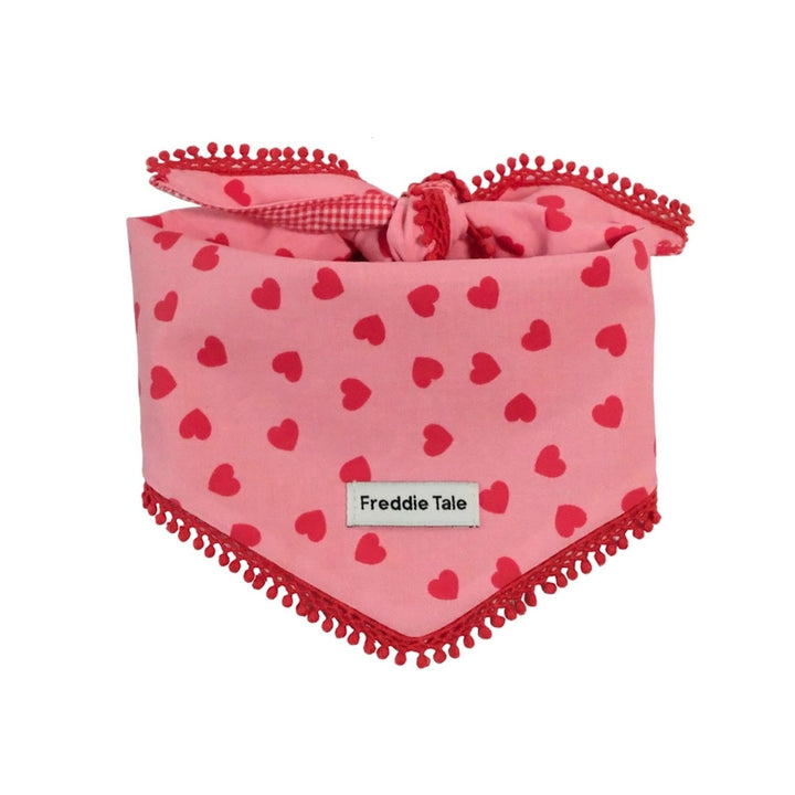 即納【FREDDIE TALE】LOVE Bandana（Pink）
