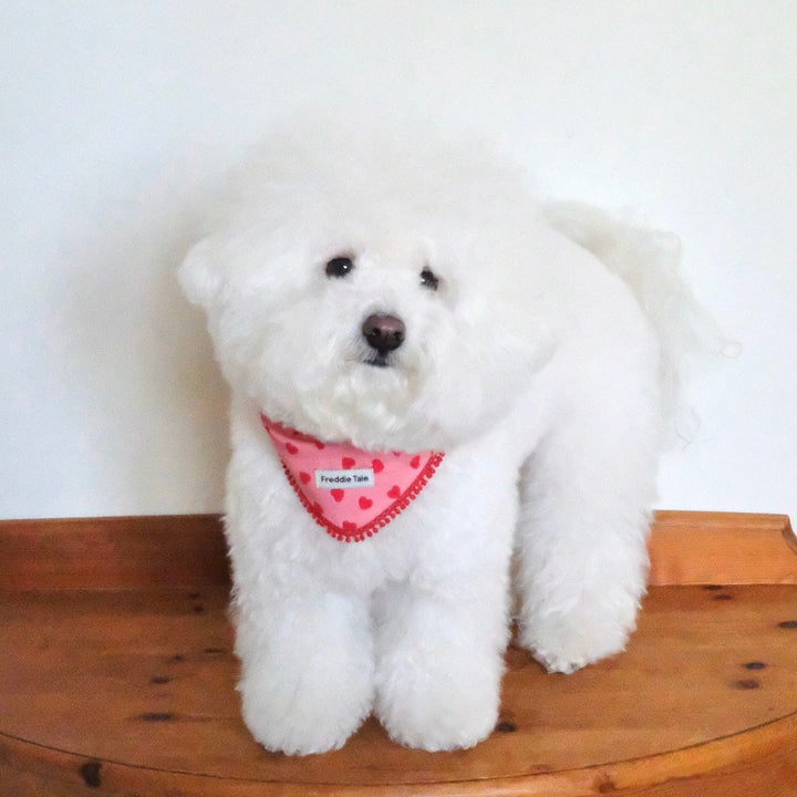 即納【FREDDIE TALE】LOVE Bandana（Pink）